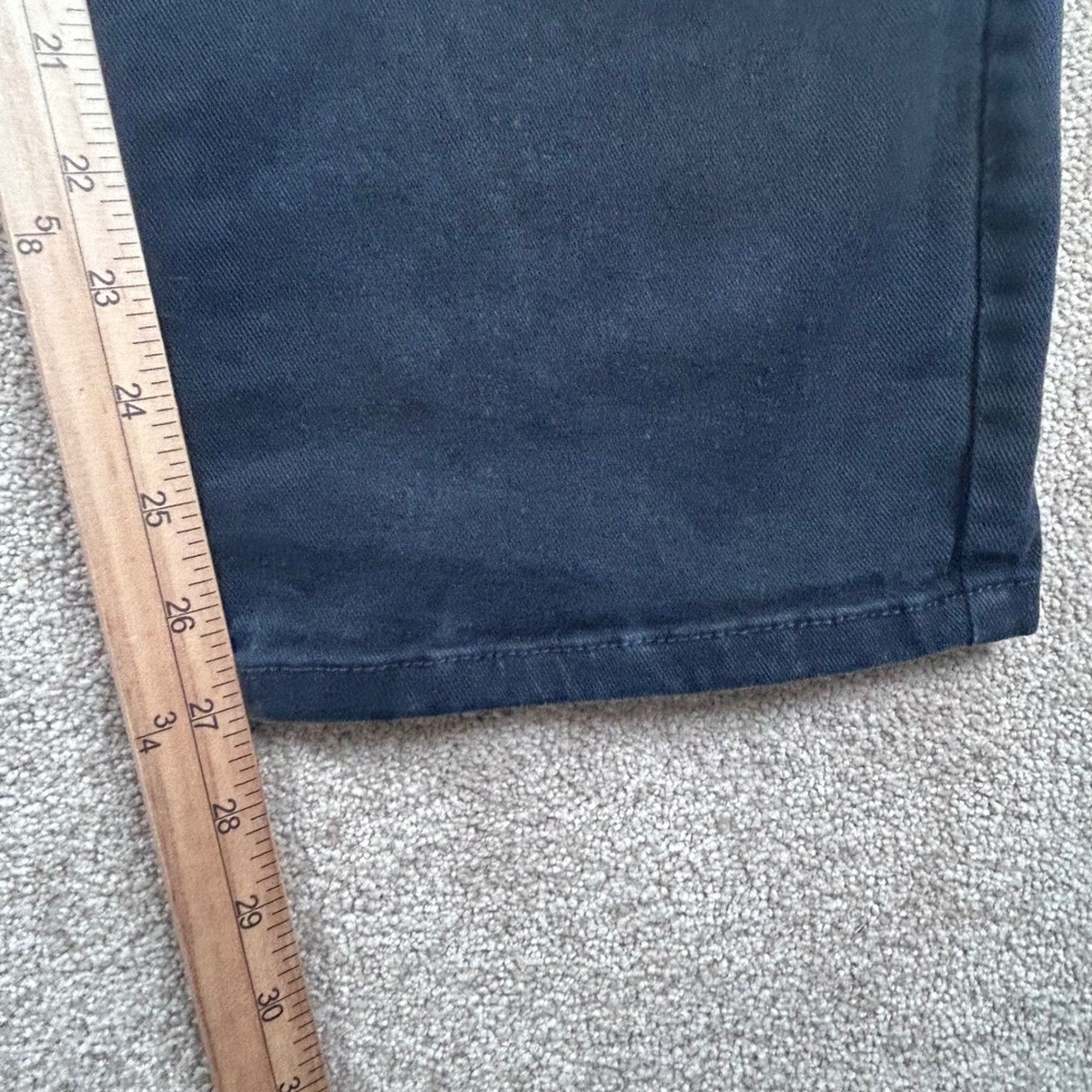 Gloria Vanderbilt Amanda Black Tapered Jeans Womens 18 Short High Rise Stretch - Picture 2 of 8